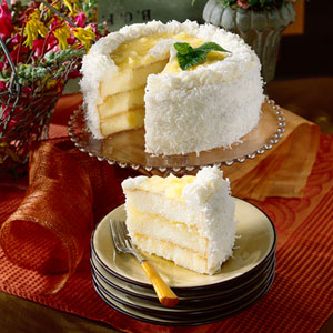 Pineapple Coconut Cake